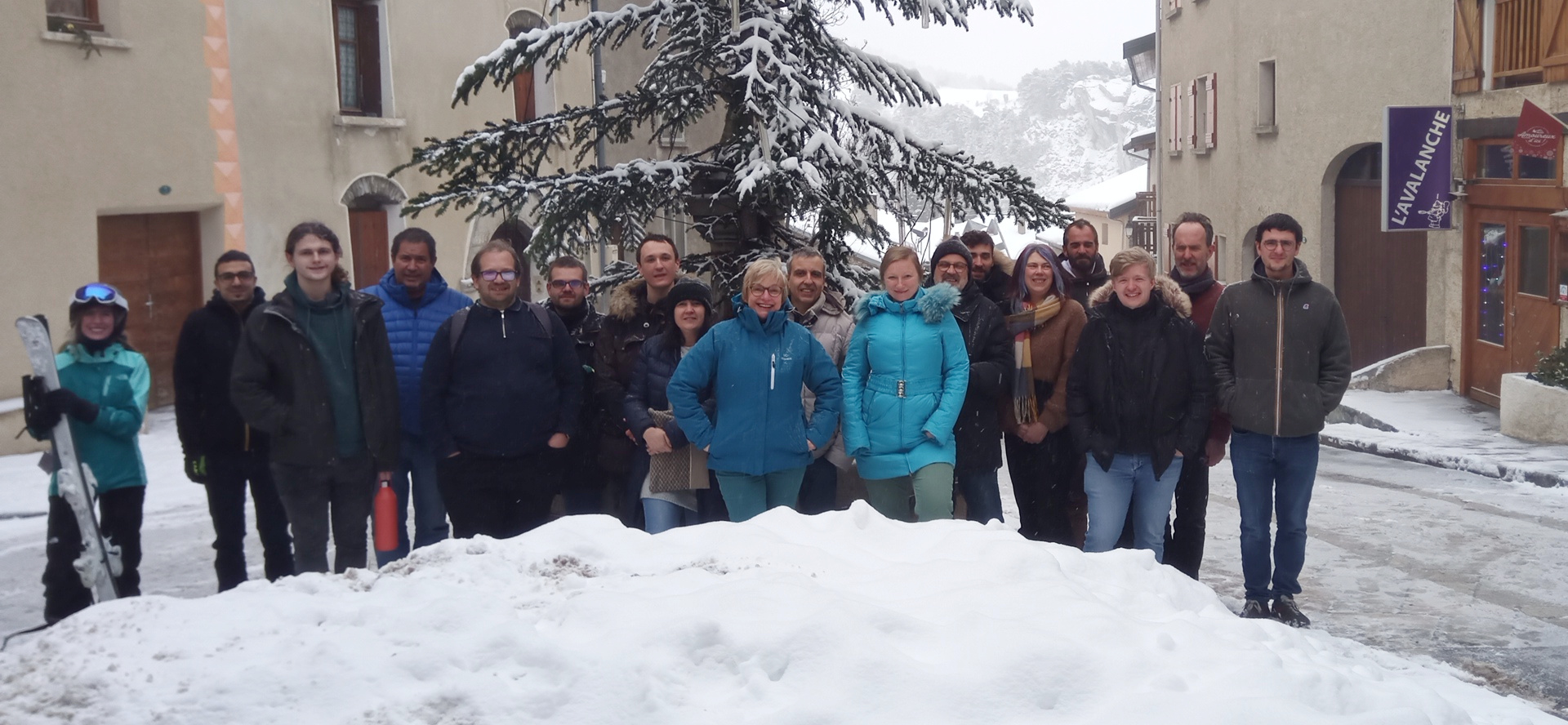 SuperNEMO collaborators in Aussois, France
