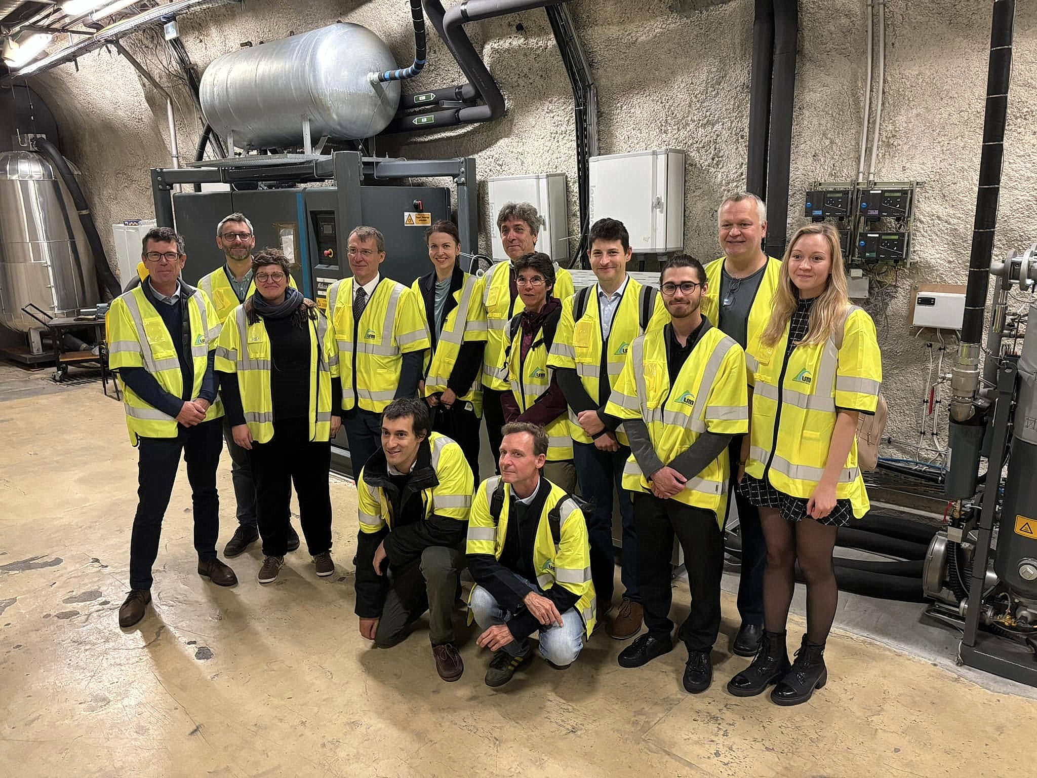 The Czech Ambassador to France visited the Modane Underground Laboratory (LSM)